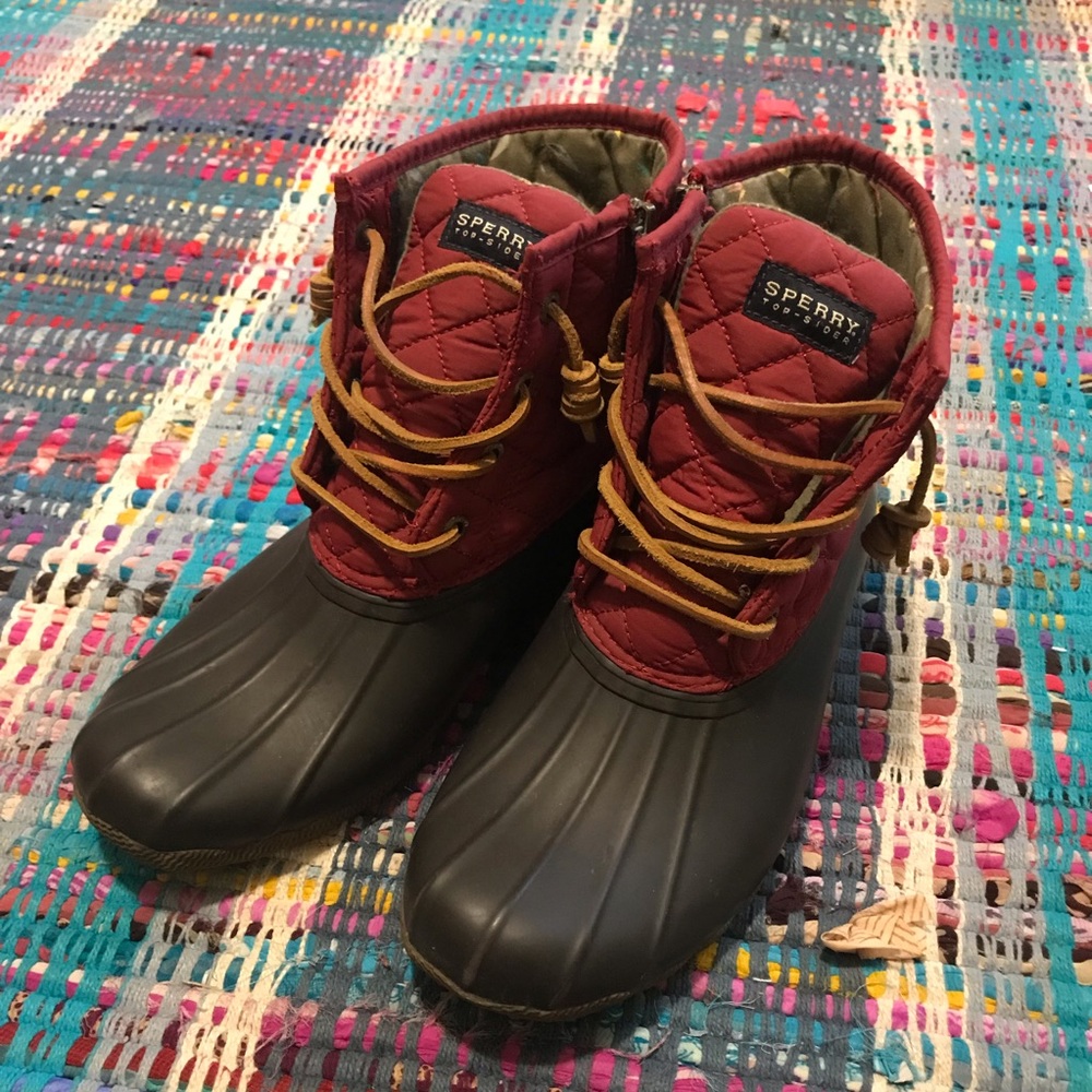 Sperry Duck Boots
